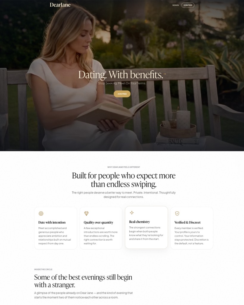Dear Jane — live site